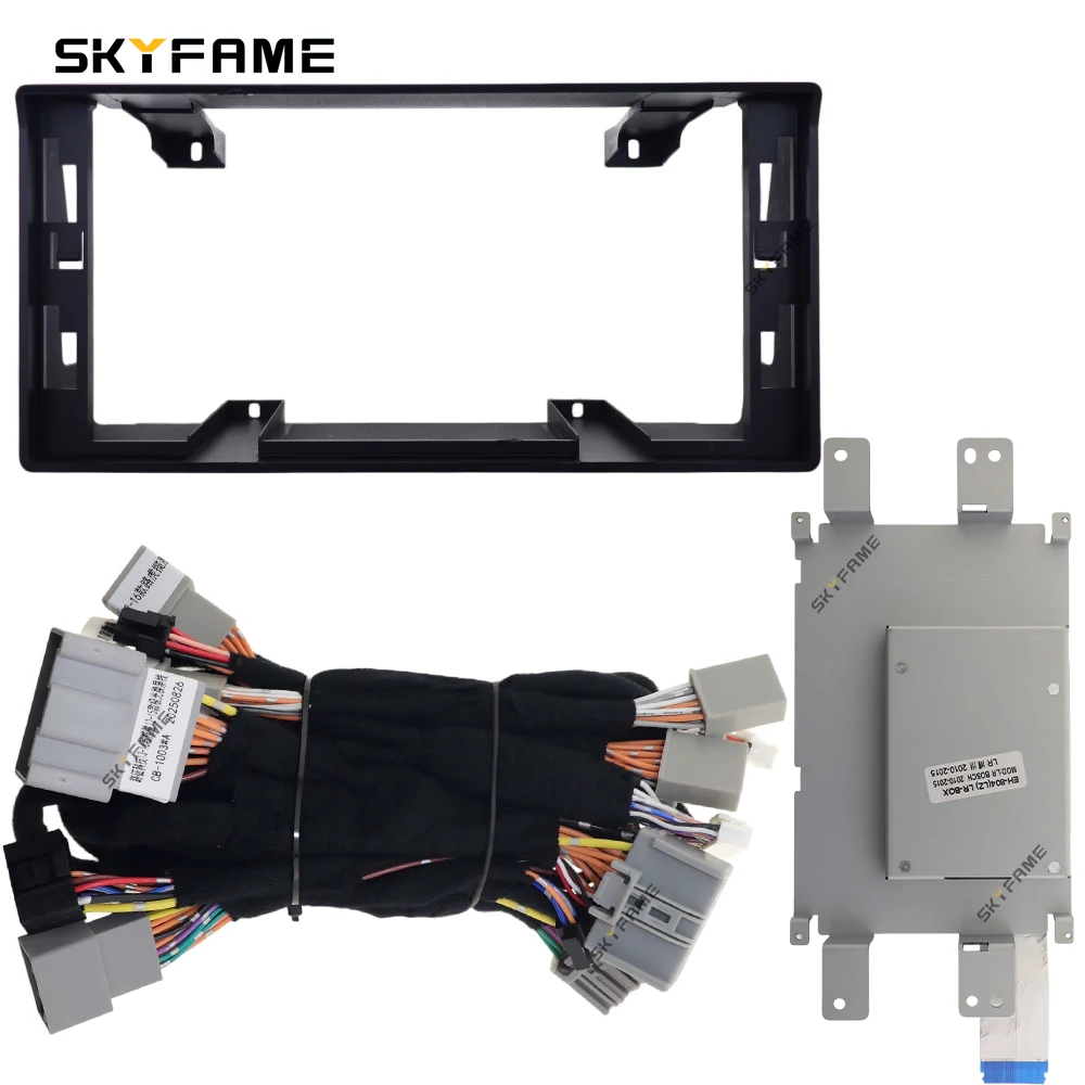 SKYFAME 12.3/13.1 Inch Car Frame Fascia Adapter Canbus Box Android Radio Dash Fitting Panel Kit For Land Rover Discovery 4