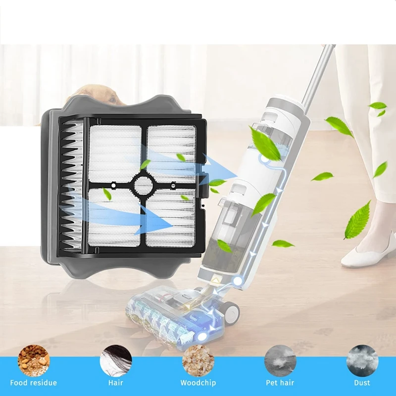 Набор фильтров для Tineco Ifloor 3/Floor One S3, беспроводной пылесос для сухой и влажной уборки