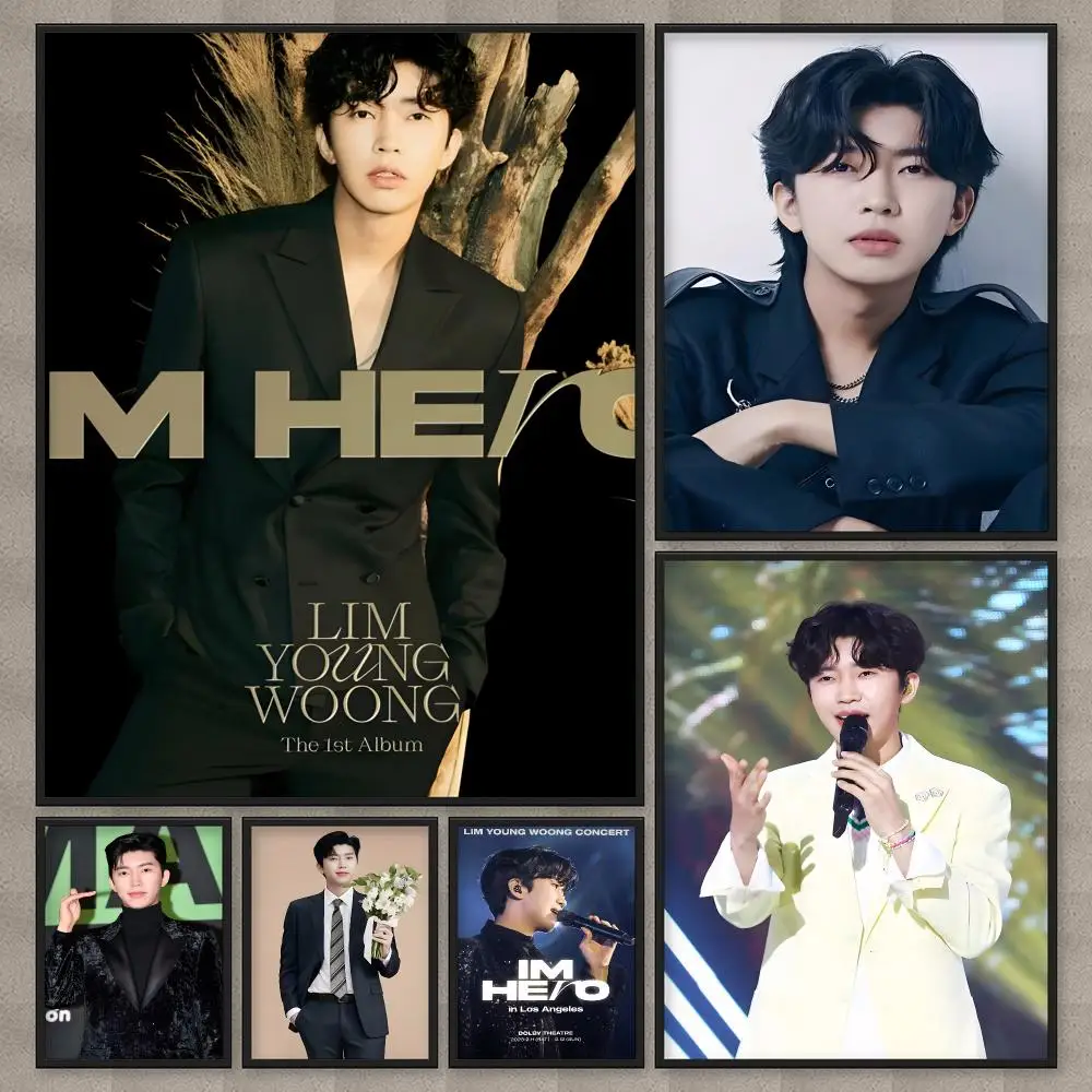 L-Lim Y-Young-Woong Grain of Sand Poster HD Wall Art Home Decor Waterproof Print Bedroom Garage Party Gift