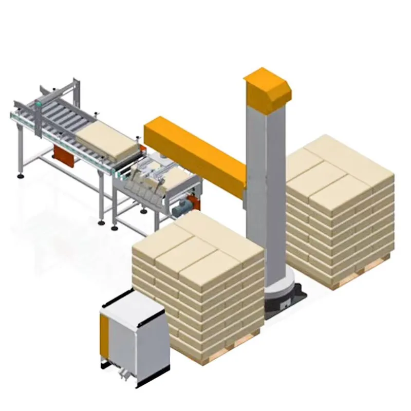 Automatic Compact Palletizer,Robotic Palletizer,Single Column Carton Palletizer