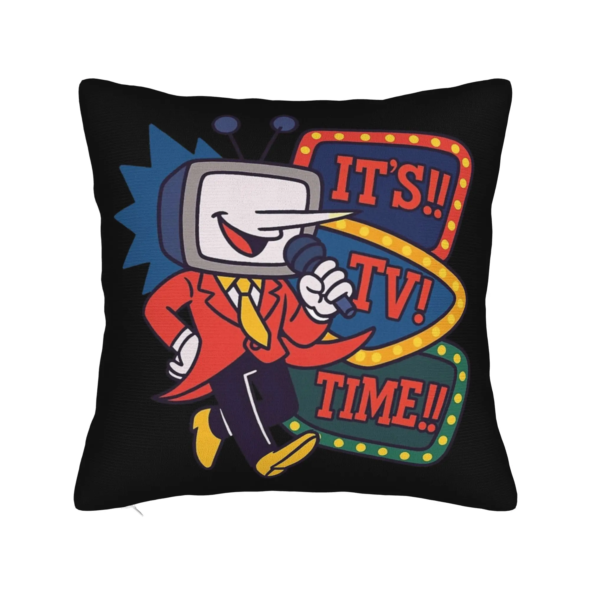 Deltarunes Tenna Pillowcase Double-sided Printing Cushion Cover Decorative  Throw Pillow Case Cover Home Zippered