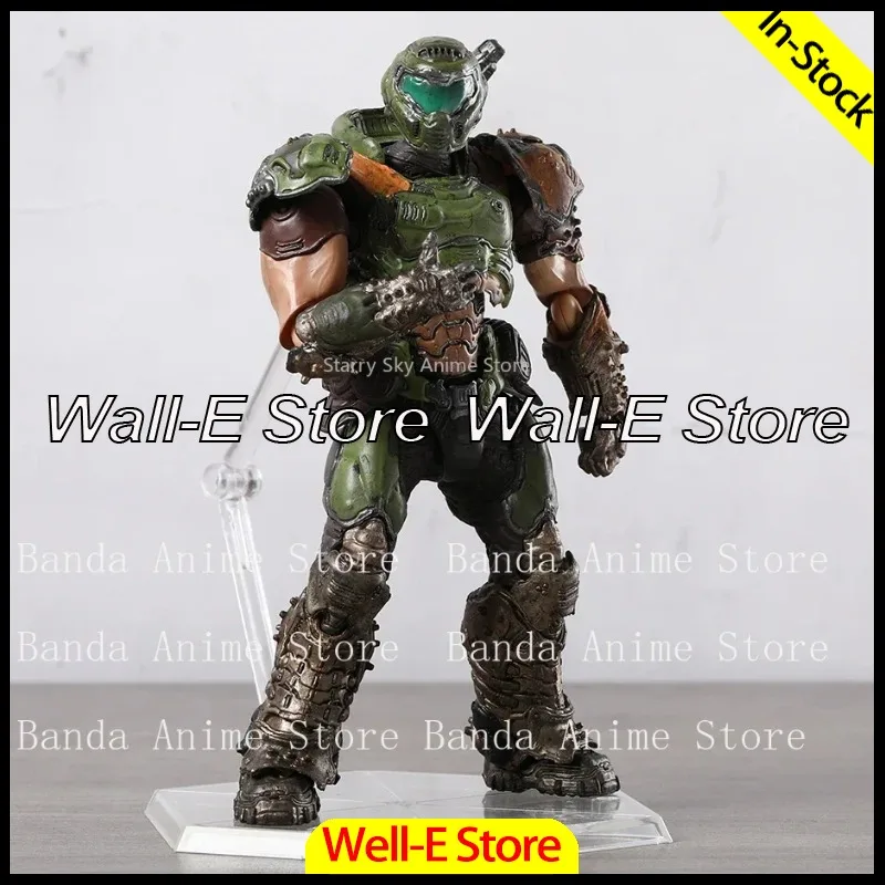 In Stock Figma SP-140 Doom Slayer Action Figure Figurine Collectible Model Doll Toy Gifts view 4