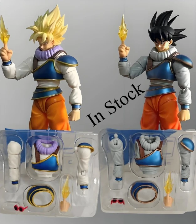 

In Stock Dragon Ball SHF Instant Transmission Son Goku Chibi Dam'z Clothes Modified Action Figure Model Excluding subject