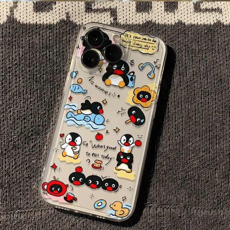 حافظة لهاتف آيفون 16e 16 15 14 13 12 11 17 Pro Max XR XS Max 14 15 16 Plus غطاء شفاف ناعم صغير