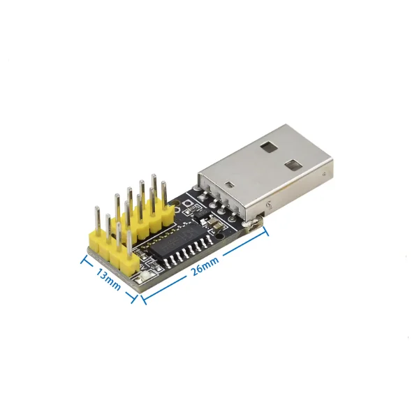 CH9329 UART TTL Serial to USB HID Full Keyboard Mouse Driver Free Game Development Box Module