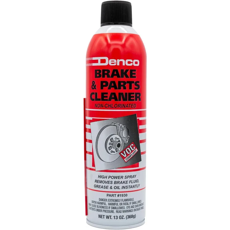 منظف أجزاء الفرامل Denco 1930 لصيانة السيارات والاستخدام الصناعي 13 أونصة الوزن الصافي 15.3 FL OZ إجمالي الحجم حزمة من 1 #2