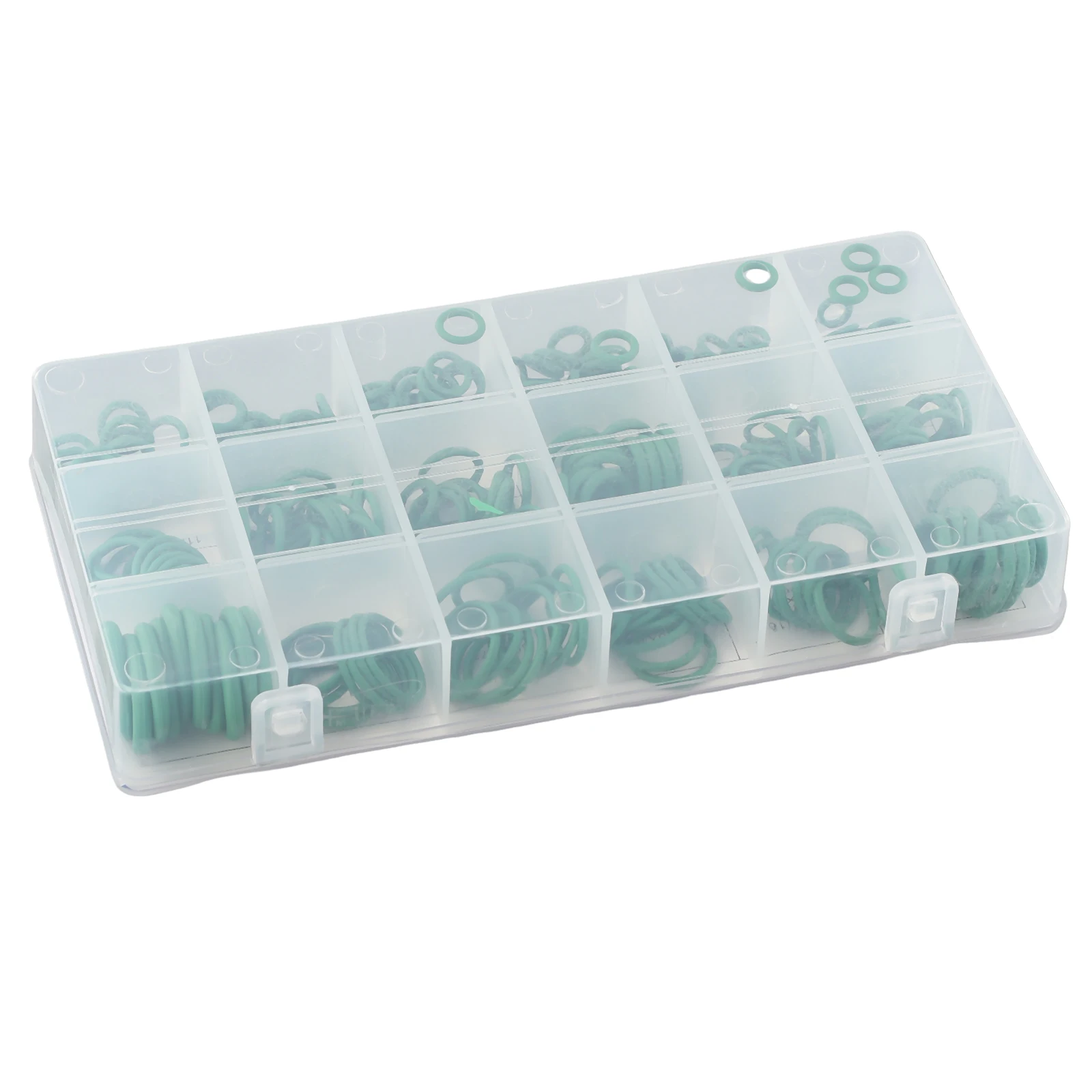 Valve Core Remover Sealing O-rings Set 270pcs Bearing Electric Appliance Green New Rubber Refrigeration System