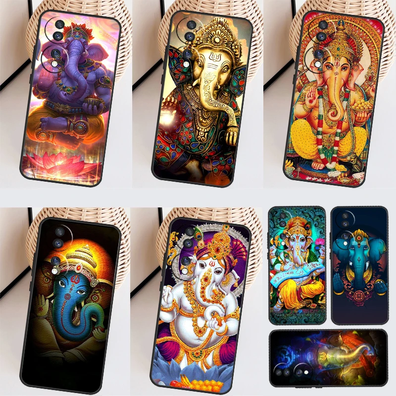 Ganesh Elephant God Case For Honor 90 Lite Magic 5 Pro 70 50 10 Honor X8 X7 X9 X9a X8a X7a X6a 9X 8X Back Cover