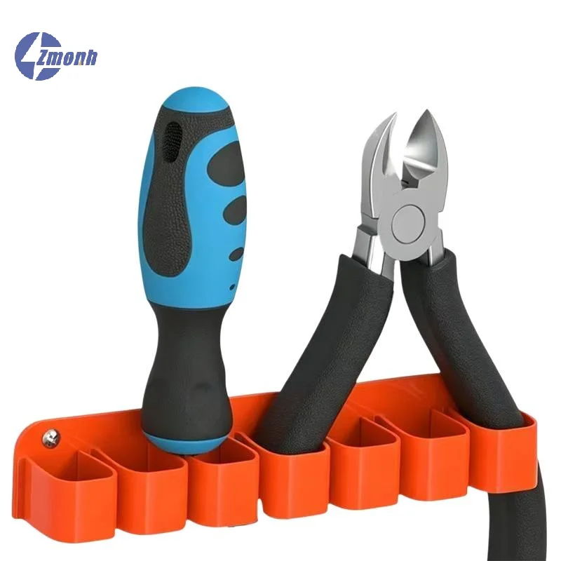 New！Two-Piece Wall-Mounted Tool Storage Rack Garage Tool Rack For Screwdrivers Head Storage Toolbox And Pliers
