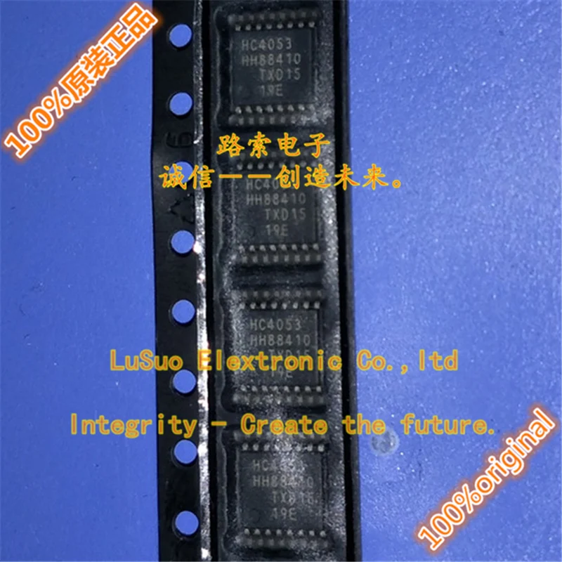 

50pcs original new 74HC4053PW 74HC4053 TSSOP-16 logic chip