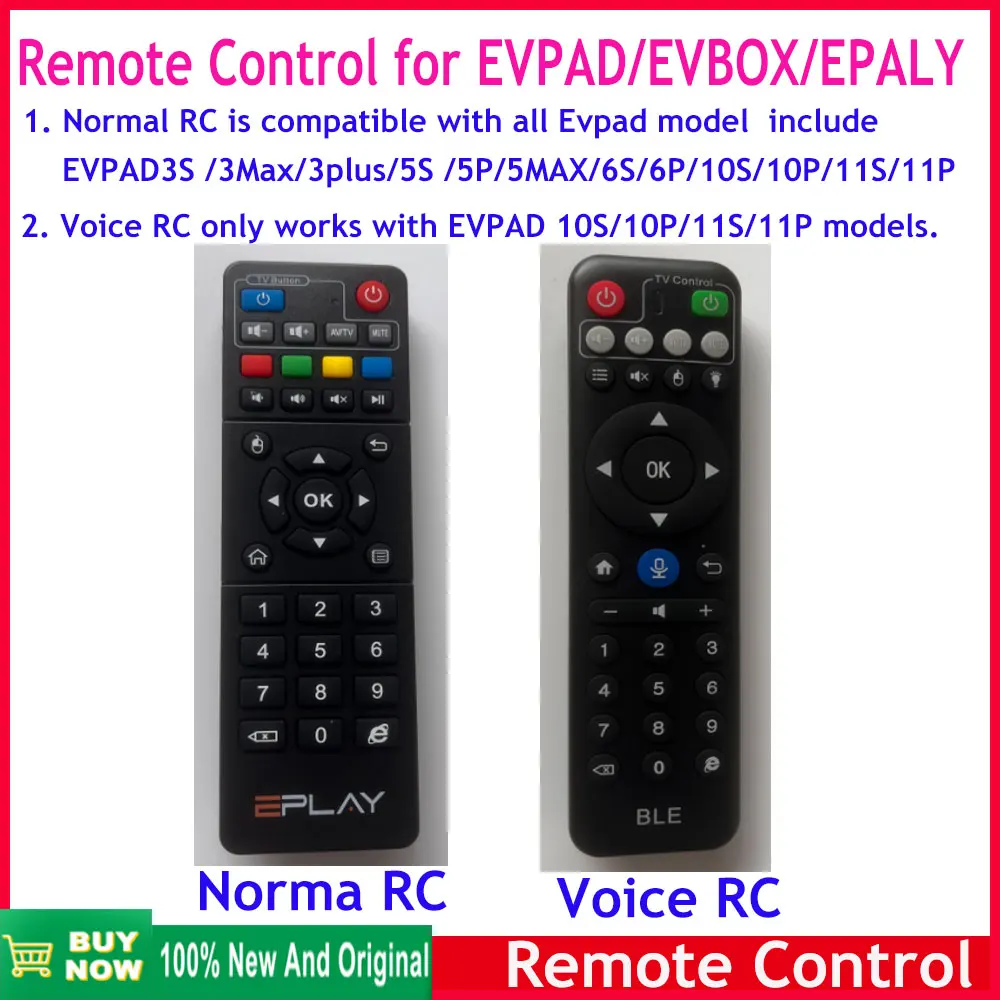 100% оригинальный пульт дистанционного управления для EVDTV EVPAD 5S/5P/5MAX/6S/6P/10S/10P/11s/11p anr Голосовое управление для evpad10s/10p/11s/11p 100% оригинальный пульт дистанционного управления для EVDTV EVPAD 5S/5P/5MAX/6S/6P/10S/10P/11s/11p anr Голосовое управление для evpad10s/10p/11s/11p