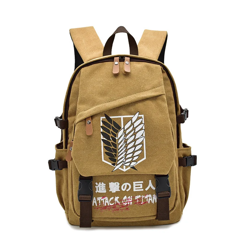 Anime One Piece Naruto Dragon Ball Backpack Women men Schoolbag Kawaii Travel Bags Large capacity light canvas bag birthday gift