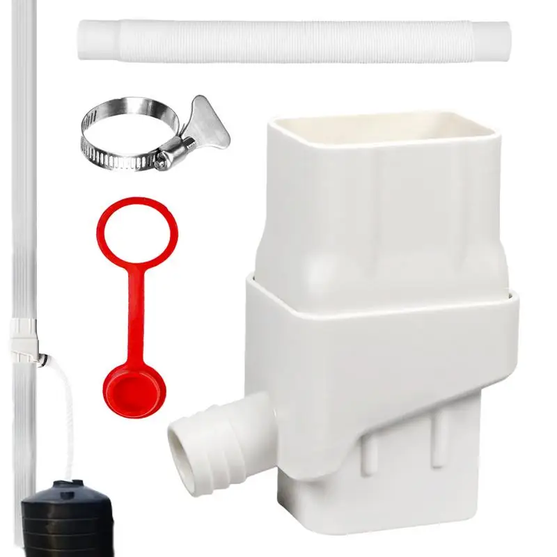 Rainwater Collection System Set Adjustable Upgraded Second Generation Rainwater Collection Downspout Splitter For Garden