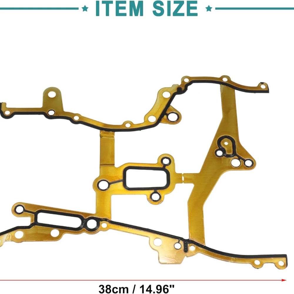 OEM:55562793 Timing Cover Gasket For Gm Chevrolet CruzeOpel Buick Sonic Buick Encore 1.4LFront Engine Oil Pump Gasket Auto Parts