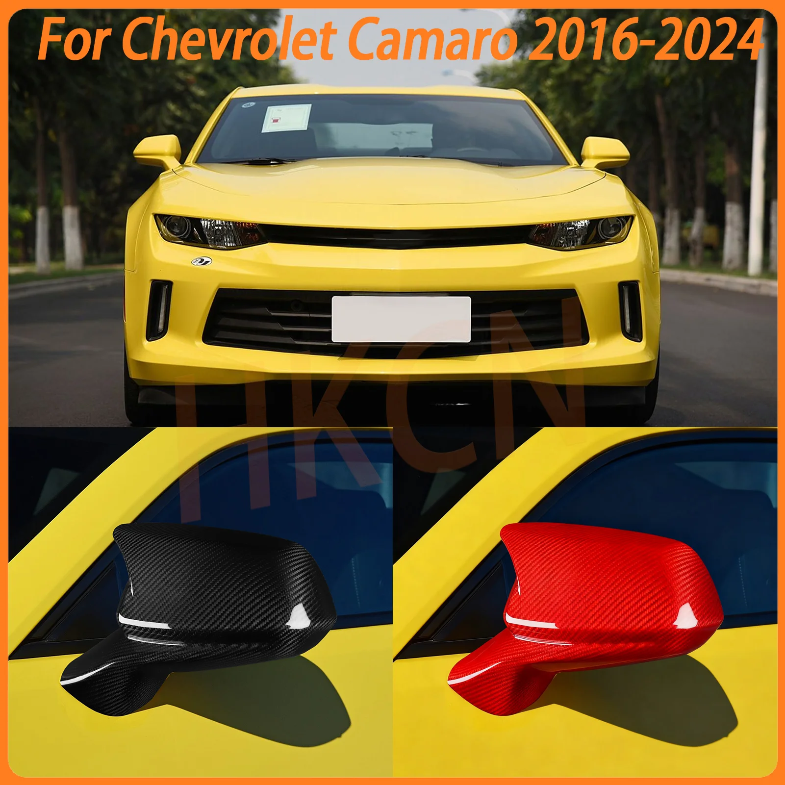 

Крышка зеркала заднего вида для Chevy Camaro LT SS RS ZL1 2016-2024, крышка бокового зеркала заднего вида, крышка крыла, наружная дверь, отделка корпуса заднего вида