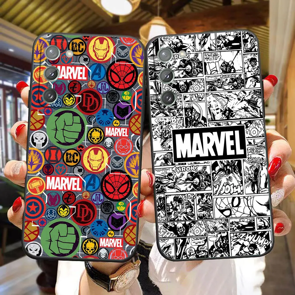 

Marvel Avengers Comics Phone Case For Samsung A02S A03S A04 A04E A05S A06 A12 A13 A24 A30 A50 A70 A80 NOTE 10 20 M16 M53 Case