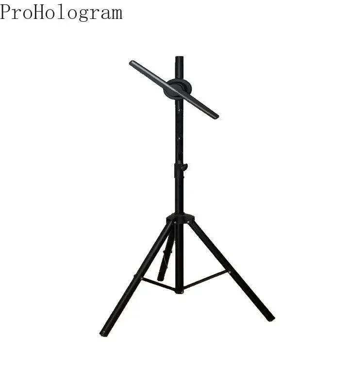 3D Projector Fan Stand Tripod Portable Advertising Fan Tripod Stand for 3d Hologram Fan Projector Adjustable Bracket Stand