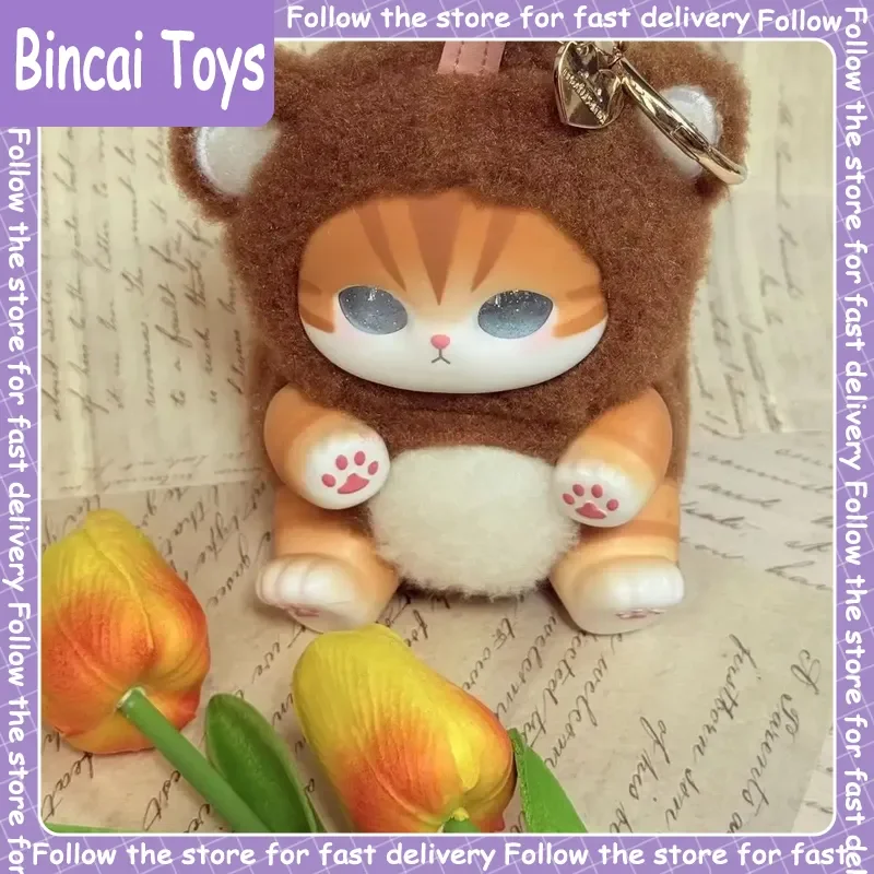 

New Mofusand Fluffy Kittens Series Toys Shark Cat Surprised Box Toy Collection Desktop Ornament Fashion Trend Pendant Replica