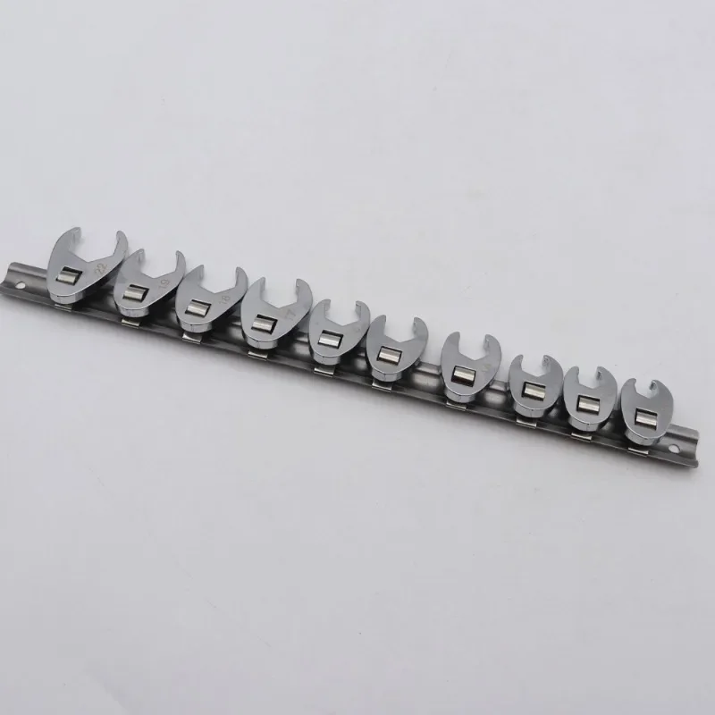 Drive Claw Torque Wrench Set 3/8-inch Interchangeable Head Open End L-type Combination Ratchet Wrench Suitable Household Tools