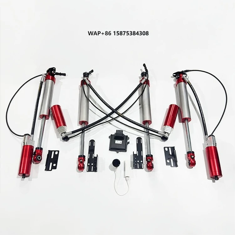 

High Performance Nitrogen Adjustable Electronic Control Compression Shock Absorber Front and Rear 4x4 Suspension Kit for JK JL