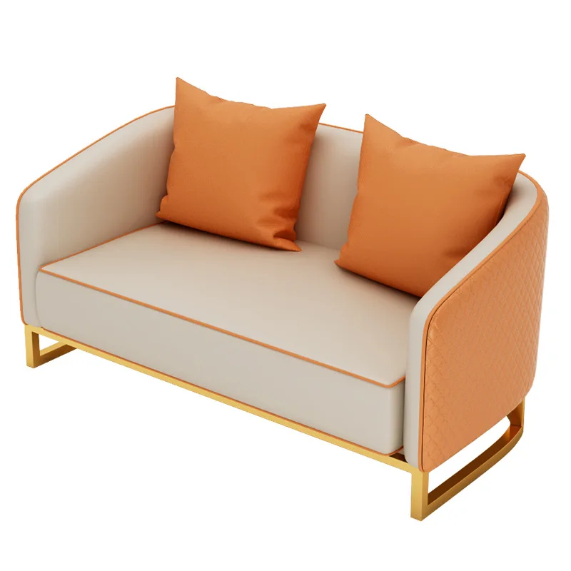 Hotel lobby negotiation table and chair combination Sales office sofa business reception lounge one table and four chairs