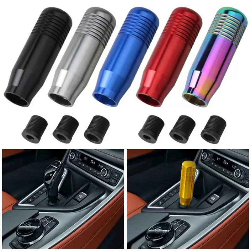 Universal Car Aluminum Manual Gear Shift Knob Stick Manual Transmission Gearstick Lever Shifter Knob Car Interior Accessories