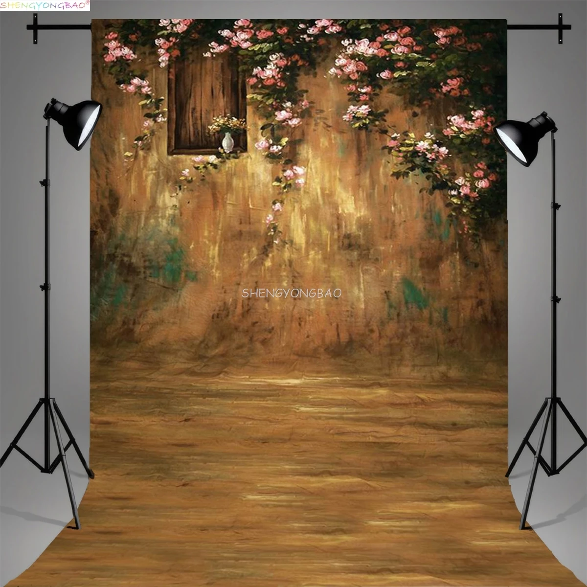 

Vintage Abstract Retro Background Adult Birthday Party Decoration Pregnant Woman Portrait Baby Family Photography Backdrop VT-14