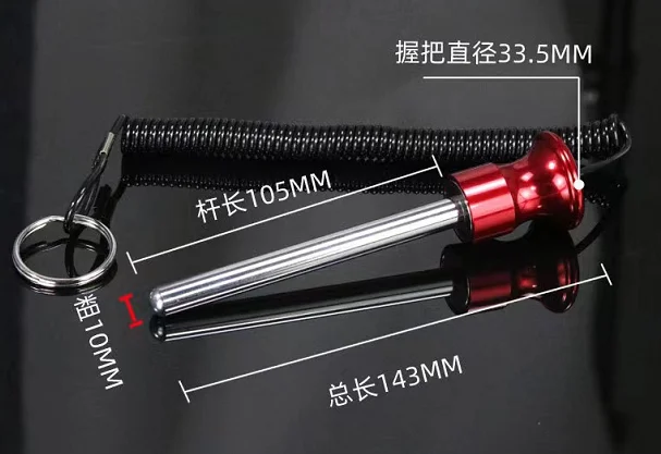 8Mm/10Mm Gym Apparatuur Gewicht Stack Pin Gewicht Pin Magnetische Gewicht Stack Pin Met Pull Touw Sterkte praktische Weightstack Pin
