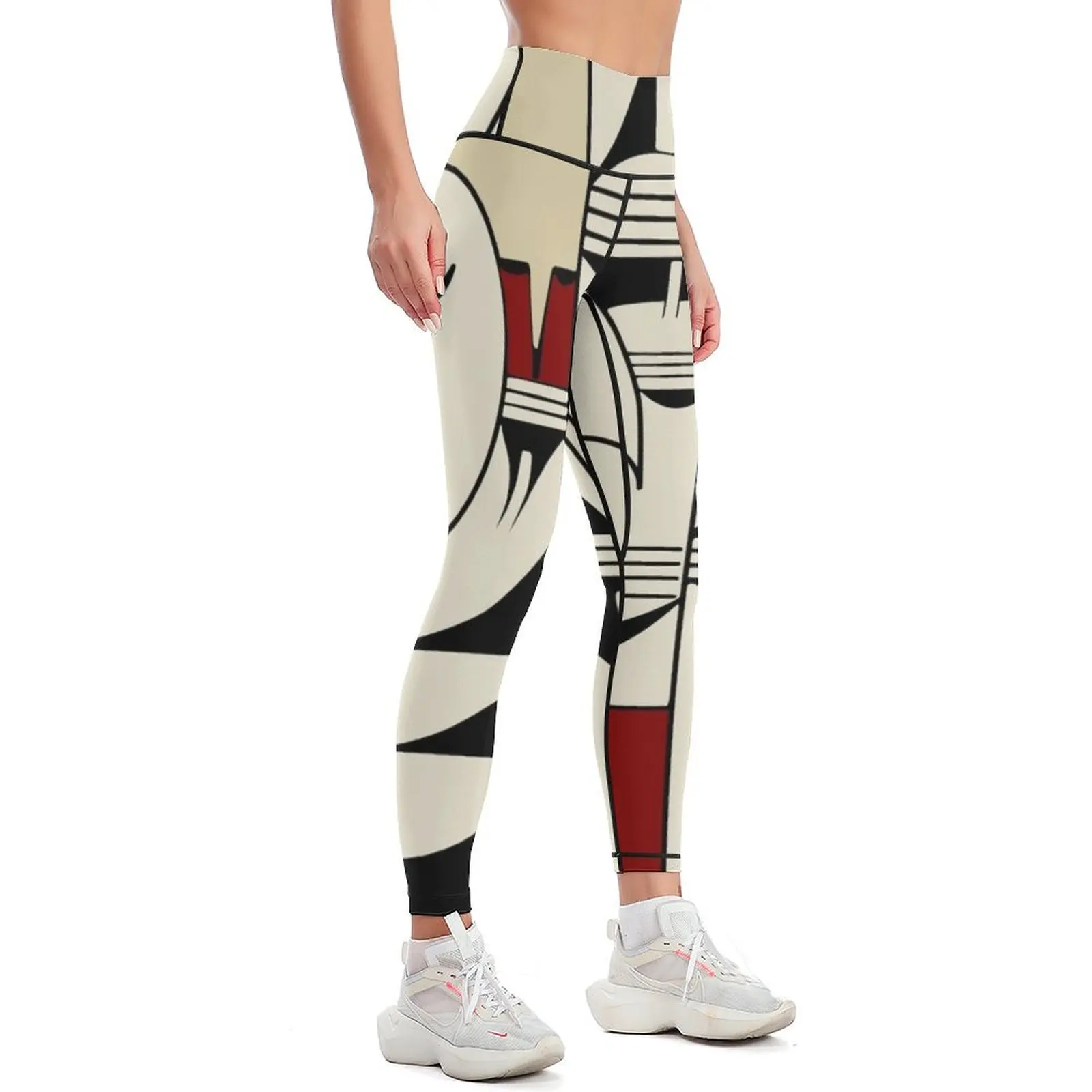 Hopi Pottery Leggings Sportswear woman gym legging pants raises butt Womens Leggings