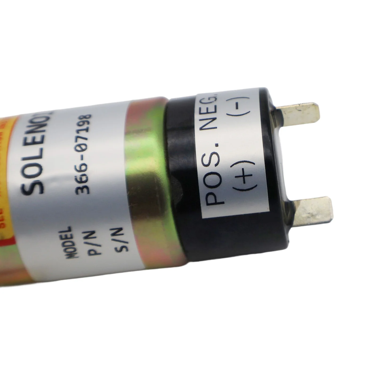 12V Kraftstoff-Abschaltmagnetventil mit Halterung, 2-polig, SA-3405T, kompatibel mit LPWS LPWT Bagger-Elektroteilen – Detail 5