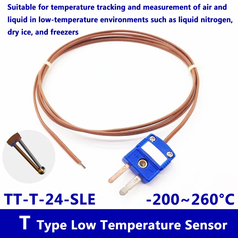 

Термопара типа Т ТТ-Т-24-SLE с изоляцией из ПТФЭ