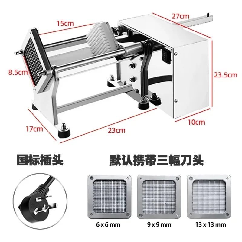 

Hot Mining Commercial Kitchen Equipment Automatic Potato Cutting Machine Efficient Food Prep Tool for Catering