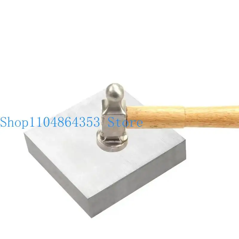 Reliable Iron Anvil Versatile Iron Anvil for Metalworking Flat Square Anvils Jewelers Engraving Tool Metal Block