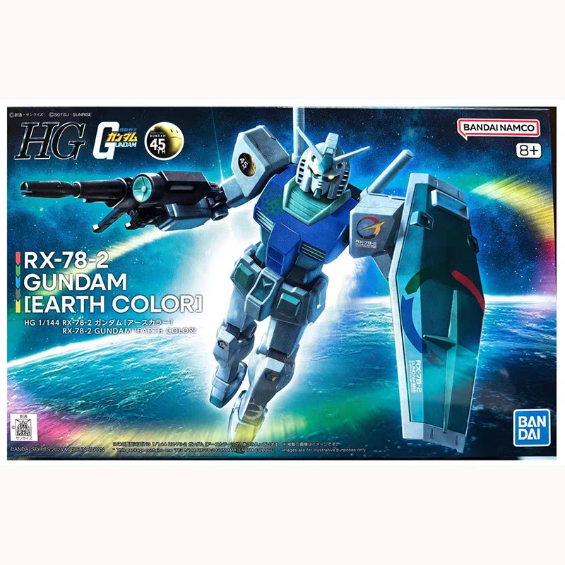 

Bandai Original HG 1/144 RX-78-2 GUNDAM [ЗЕМЫЙ ЦВЕТ] Аниме Персонаж Робот Экшн Сборная Модель Игрушка Мальчик Подарок