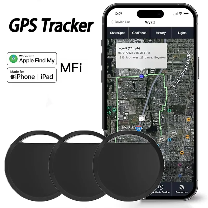 

Для Apple Find My Mini Bluetooth GPS трекер анти-потерянное напоминание устройство искатель ключей домашняя собака детская сумка кошелек автомобильный локатор смарт-тег