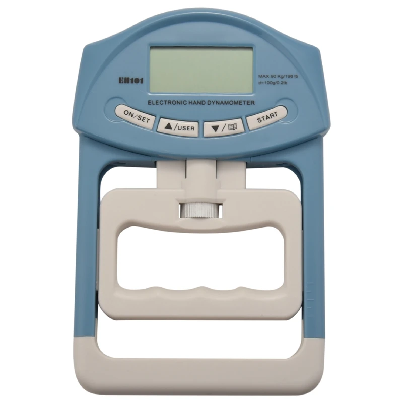 

Digital Lcd Dynamometer Hand Grip Power Measurement Strength Meter Mucle Developer For Body Building Gym Exercises 90Kg/198Ib