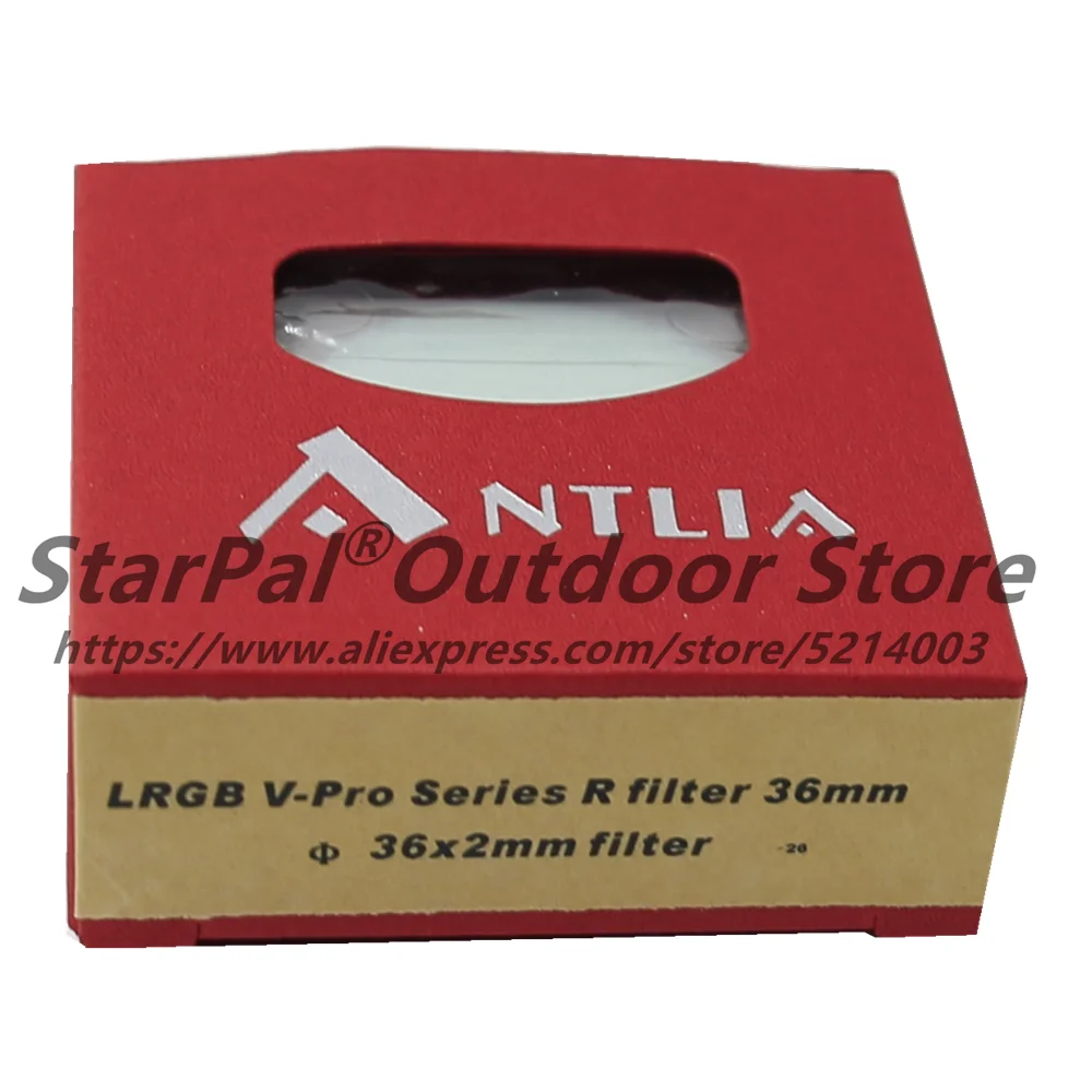 Antlia 36mm LRGB V-series Astronomy Imaging Filter Set- Unmounted