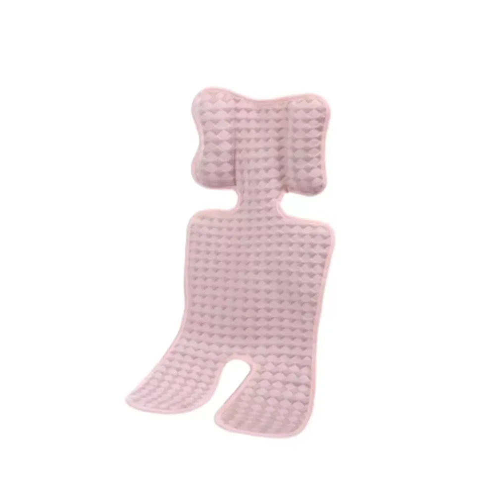 

Washable Comfortable Baby Stroller Cooling Seat Mat Soft Seat Liner Pram Pad Solid Color Breathable Pushchair Car Mat Outdoor