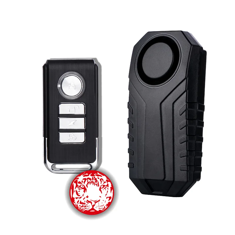 Wireless Infrared Alarm Detector for Bike and Electric Scooter with High Volume Vibration Alarm