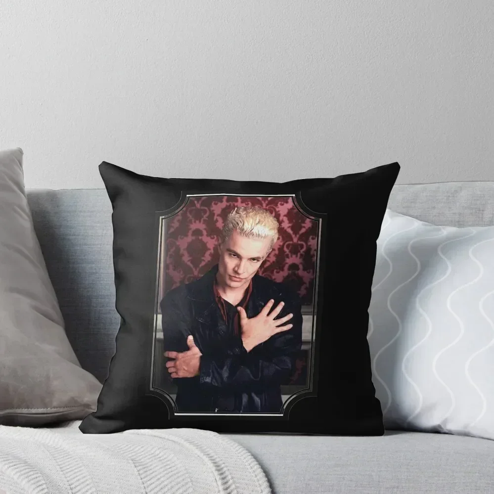 

BUFFY - SPIKE Throw Pillow Christmas Throw Pillows Covers Sofa Pillow Cover Sofa Cushions Covers anime girl pillow
