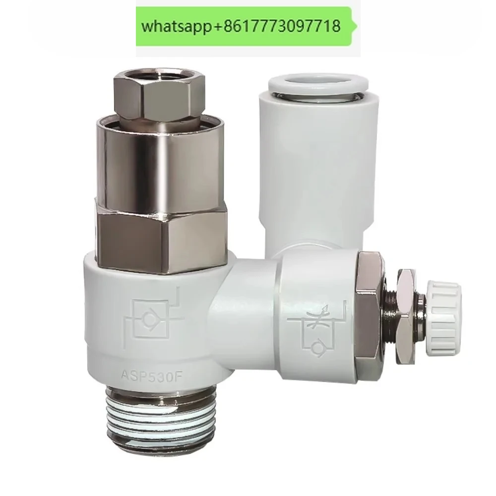 SMC type pilot operated check valve universal speed control valve check valve ASP330F/430F/530-01/02 -08
