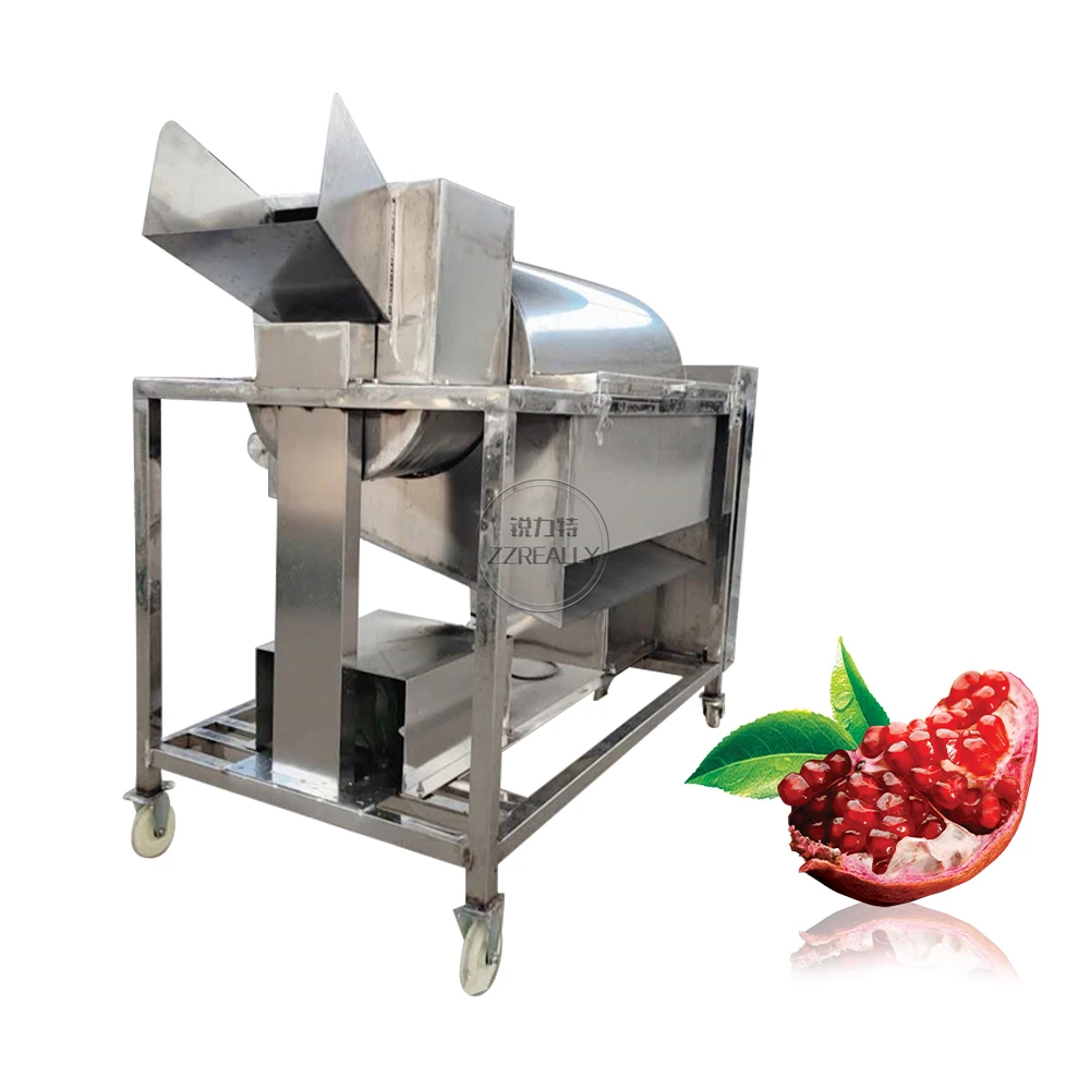 Estrattore automatico industriale per sbucciare melograno, estrattore per spremiagrumi, rimozione di semi