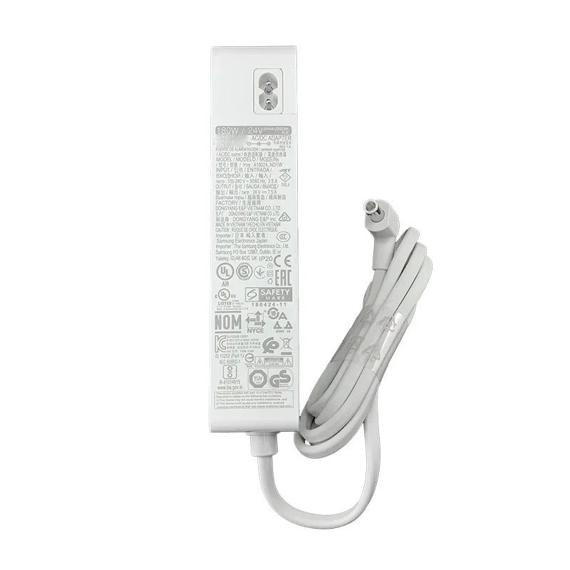 Originele A18024_ NDYW BN44-00924A 180 W 24 V 7.5A AC Adapter Oplader voor Samsung C34J791WT NP355U4C-901CA Monitor Voeding