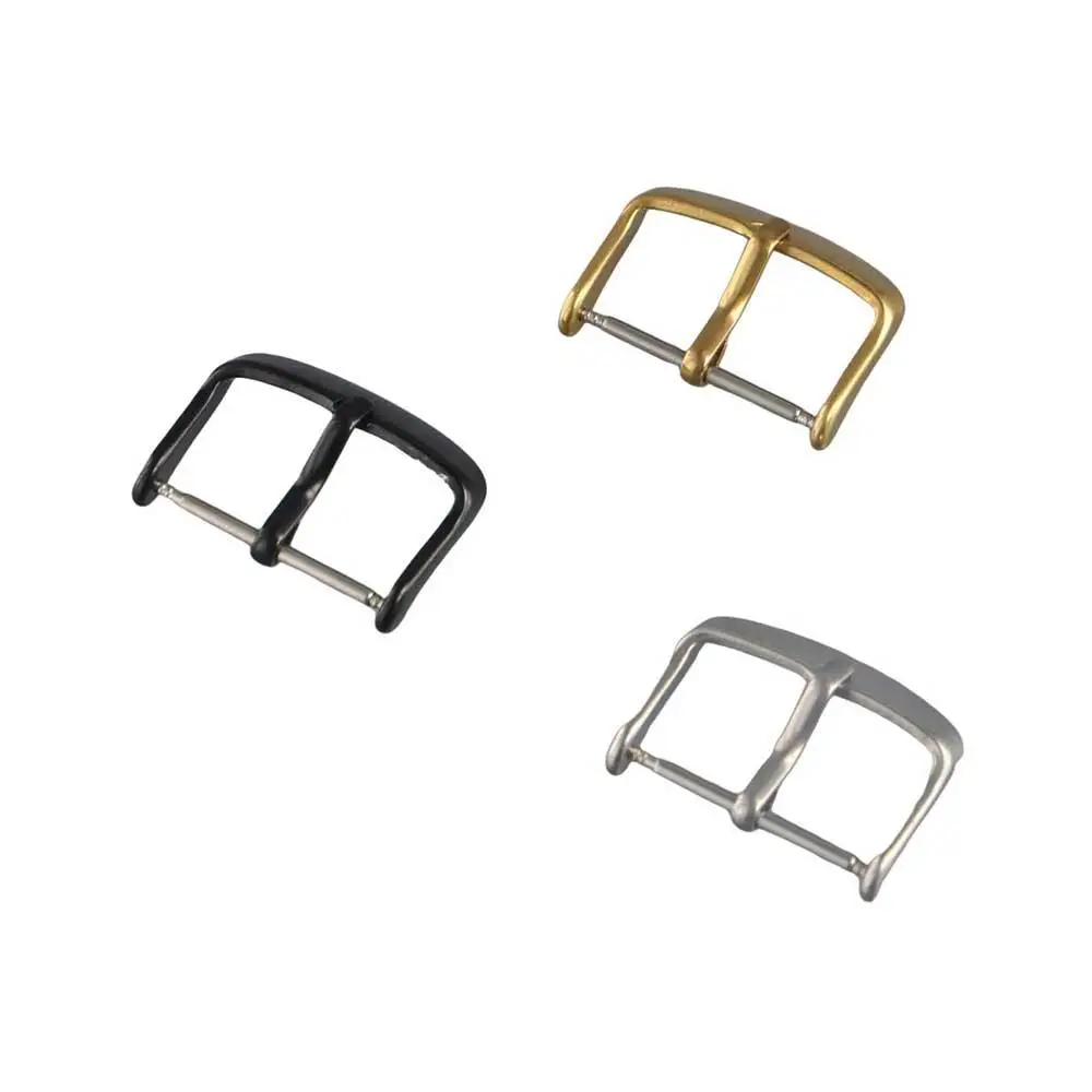 

12 14 16 18 20 22mm Solid Spare Stainless Steel Watch Accessories Watchband Buckle Watch Strap Clasp