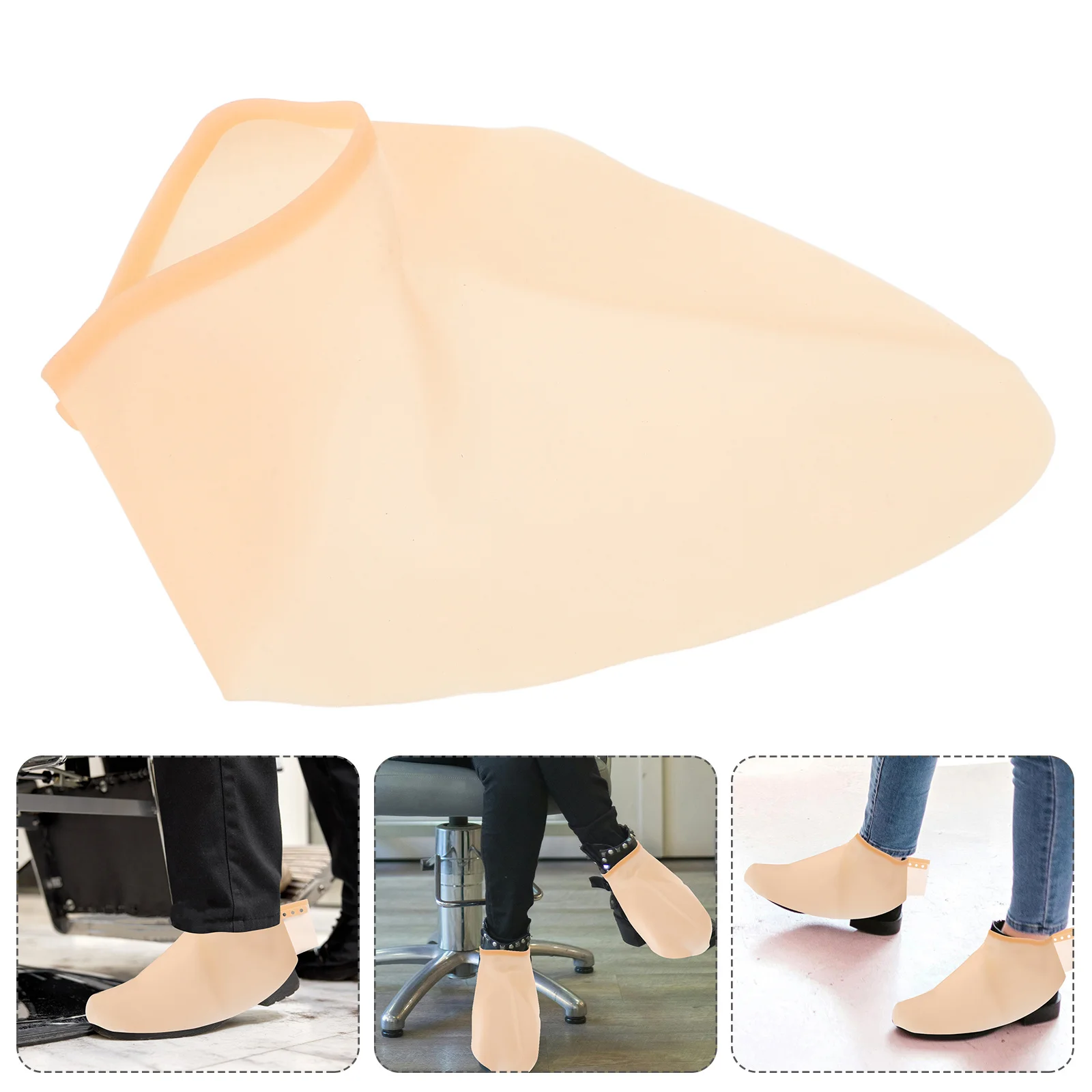 

1 Pair Waterproof Covers Stylish Shoe Protector For Outdoor Travel Rain Protection Lightweight Shoes Cloak Salon Shoe Covers