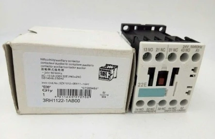 

Абсолютно новое реле 3RH1122-1AB00, 1 шт., в наличии, 24В DC, быстрая доставка