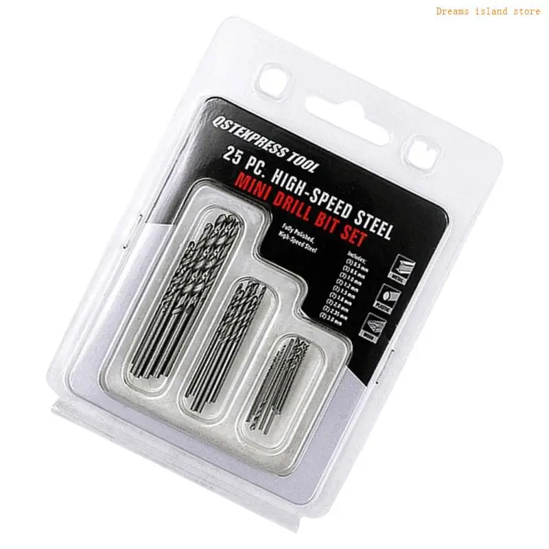 20/25pcs đa năng thép tốc độ cao Mini Spirt Bit Set cho những người đam mê DIY và sửa chữa điện tử Khắc HX6C