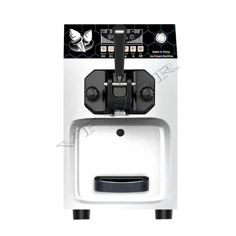 TJRTJJ Commercial Ice Cream Machine Desktop Refreshment Machine Touch Screen