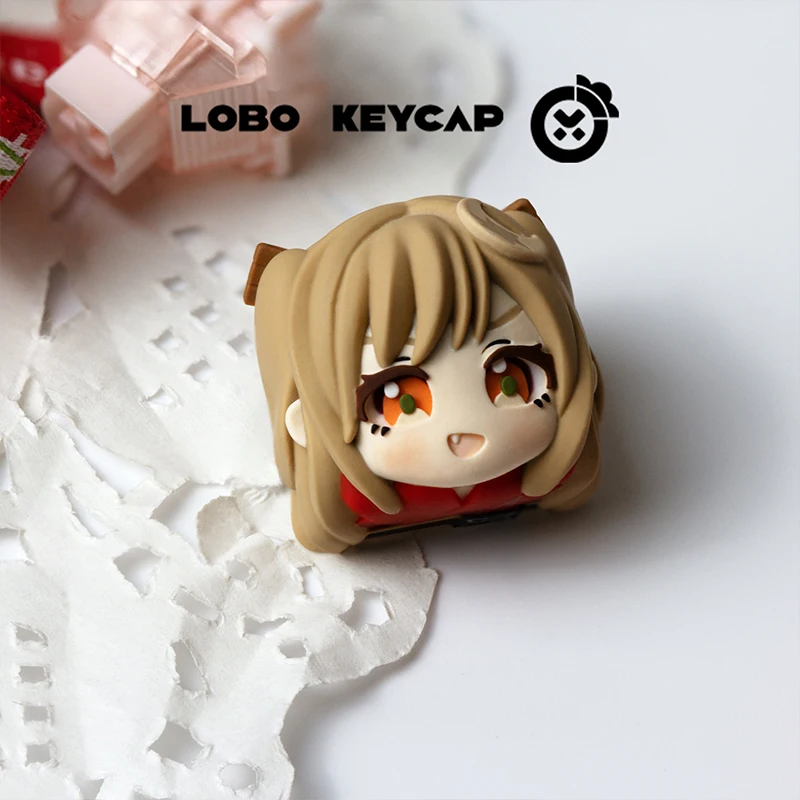 Cosmic Princess Kaguya! 3D Printed Resin Custom Artisan Keycap Mechanical Keyboard Point Keycap PC Gaming Keyboard Collect Gift view 3
