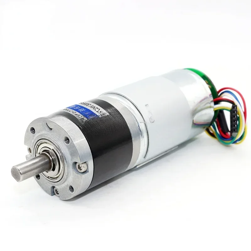 For 42 DC Planetary Gear Motor Speed Control Motor 775 Transmission Belt Encoder Large Torque Forward and Reverse